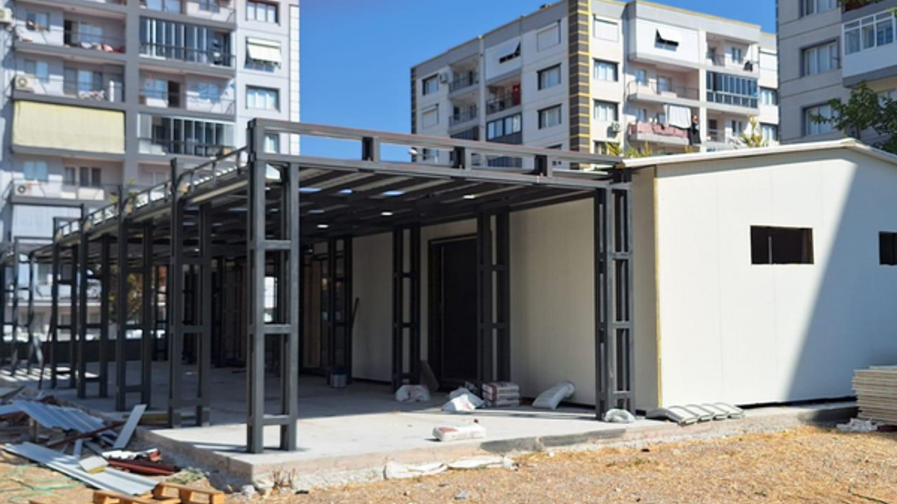 Buca’da iki yeni taziye evinde çalışmalar yüzde 75’e ulaştı